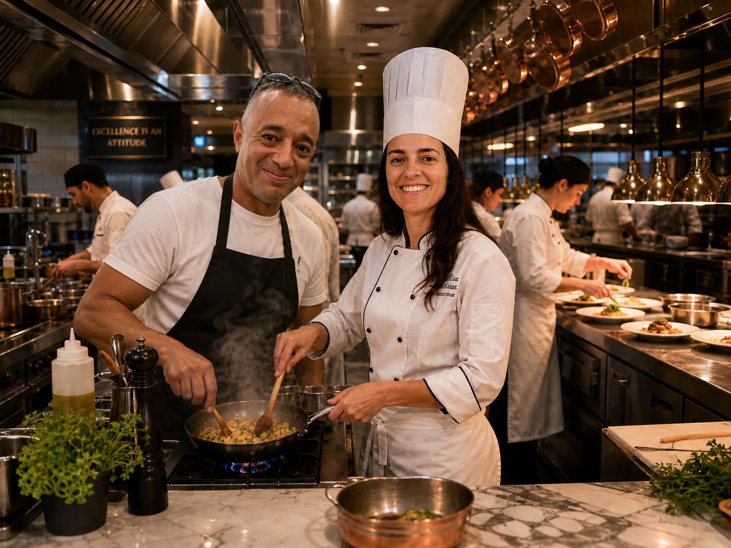 Restaurant Cooking